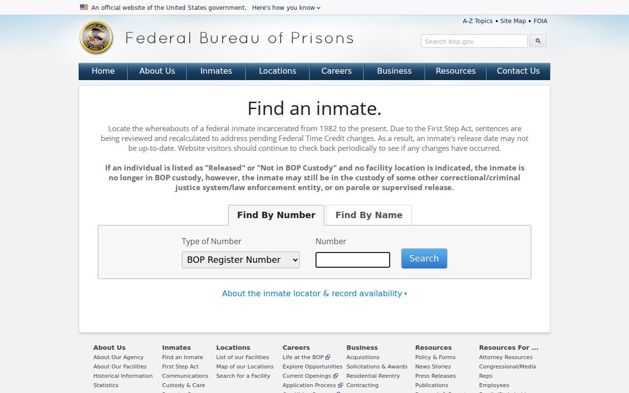 Federal inmate locator used after a Bastrop County arrest leads to federal custody