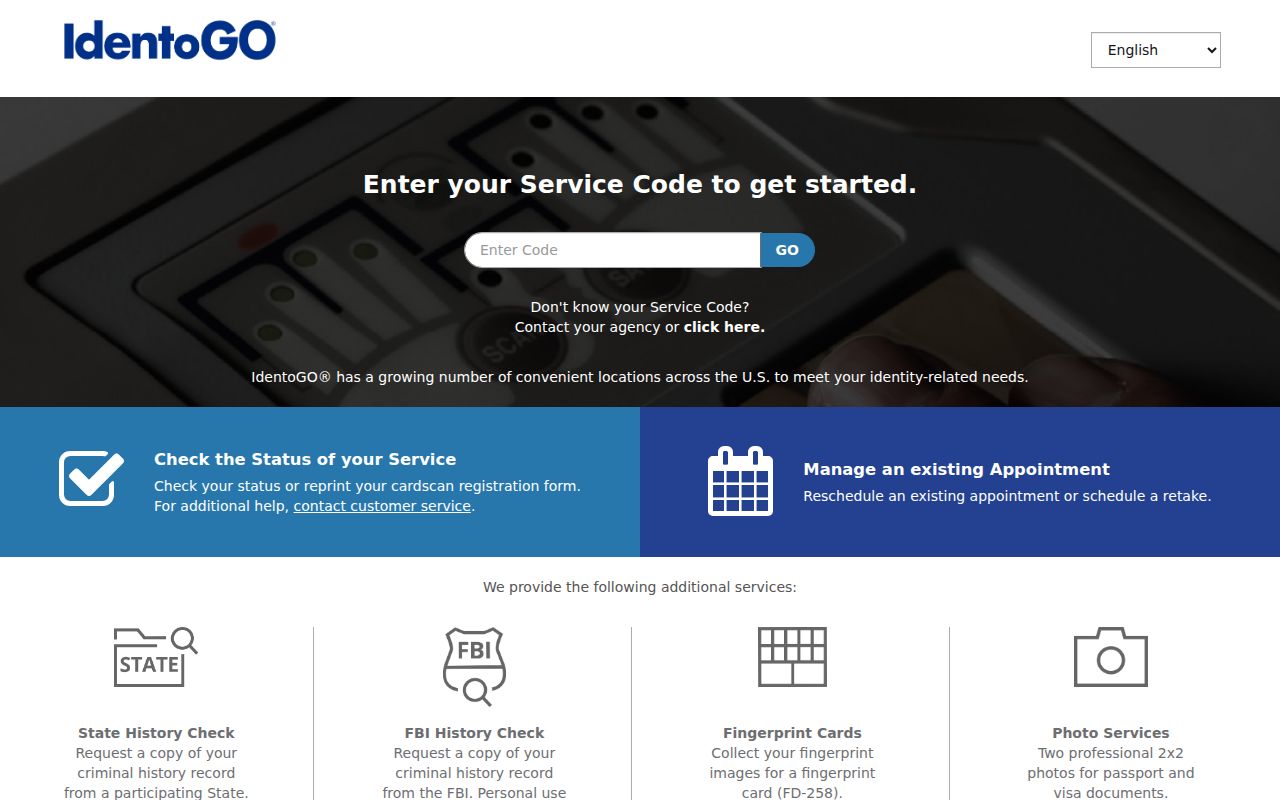 Bastrop County criminal history FAST fingerprint appointment portal